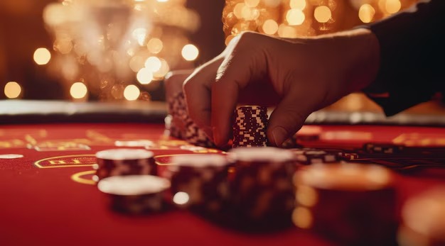 Live blackjack and roulette dealer table interface